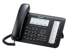 IP-телефон Panasonic, 1xLAN 1 Гб/с, 1xWAN 1 Гб/с, MGCP, LCD, PoE KX-NT556RU