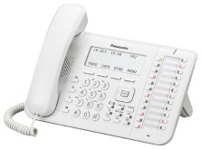 IP-телефон Panasonic, 1xLAN, 1xWAN 10/100 Мб/с, LCD, PoE KX-NT546RU