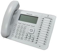 IP-телефон Panasonic, 1xLAN 10/100 Мб/с, 1xWAN 10/100 Мб/с, LCD, PoE KX-NT543RU
