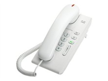 Телефон Cisco, 1 x SIP, 1 x FE, PoE, белый, без LCD CP-6901-W-K9=