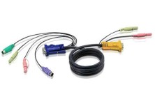 KVM-кабель PS/2, VGA, SPHD 3-в-1 (1.8м) 2L-5302P