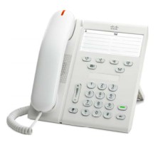 Телефон Cisco, 1 x SIP, 2 x FE, PoE, белый CP-6911-W-K9=
