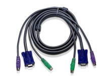 KVM-кабель PS/2, VGA (1.8м) 2L-1001P/C