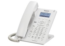 IP-телефон Panasonic, 1xLAN 10/100 Мб/с, 1xWAN 10/100 Мб/с, SIP, LCD, PoE KX-HDV130RU