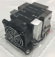 Радиатор Supermicro Heatsink 2U+ TDP-205Вт 4-pin SNK-P0068APS4