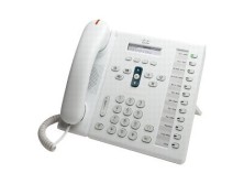 Телефон Cisco, 12 x SIP, 2 x FE, PoE, белый CP-6961-W-K9=
