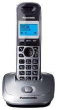 DECT-телефон Panasonic, 1 трубка, 50 контактов, Серебристый KX-TG2511RUS