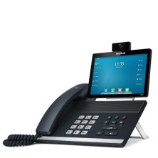 Конференц-телефон Yealink, 16 x SIP, 2 x GE, 2 МП, 8' LCD SIP VP-T49G