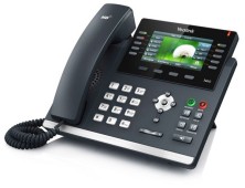 IP-телефон Yealink, 16 x SIP, 2 x GE, 4.3' LCD, PoE SIP-T46G