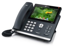 IP-телефон Yealink, 16 x SIP, 2 x GE, 7' LCD, PoE SIP-T48G