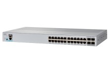 Коммутатор Cisco Catalyst, 24 x GE, 4 x 1G SFP, LAN Lite WS-C2960L-24TS-LL