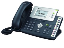 IP-телефон Yealink, 3 x SIP, 2 x GE, 3.7' LCD, PoE SIP-T26P