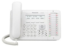 Проводной телефон Panasonic, LCD, Белый KX-DT543RU